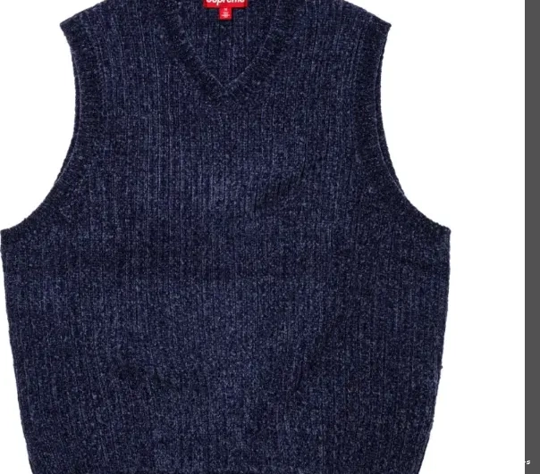 Top L Knitted M S 24 Tank Blue XL V Treasure Black FW 1021